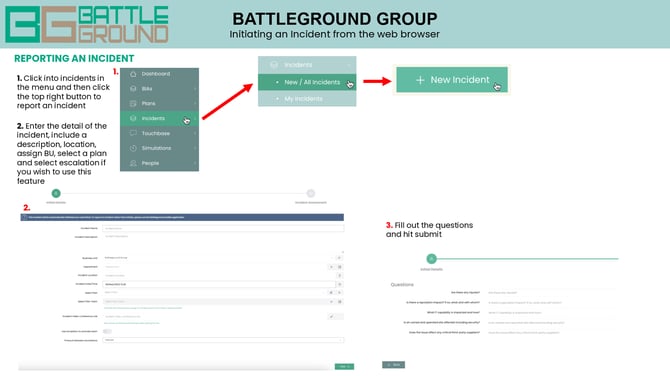 Initiating an Incident from the web browser_1